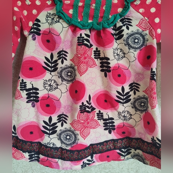 Matilda Jane MJ Under the Tree Christmas Dress Size 6-12 Months Item # 24953D - Picture 8 of 10